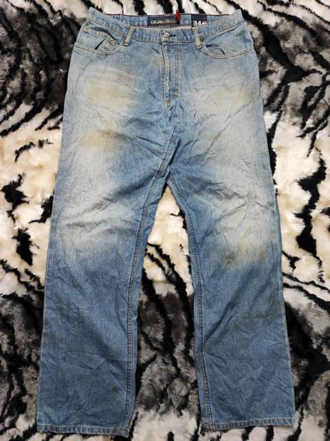 Other Designers If Six Was Nine × Le Grande Bleu (L.G.B.) × Quiksilver - Quiksilver Stone Wash Baggy Original Distress