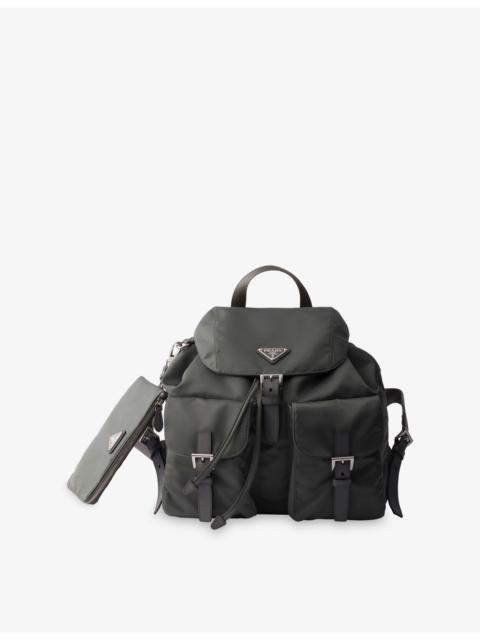 Prada Re-Nylon Medium Woven Backpack