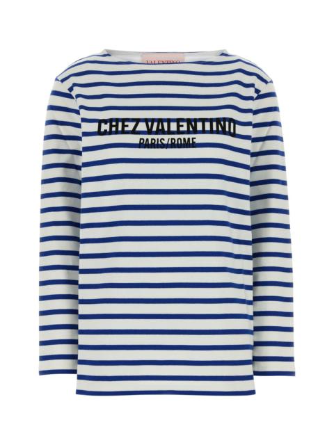 Valentino Embroidered cotton t-shirt