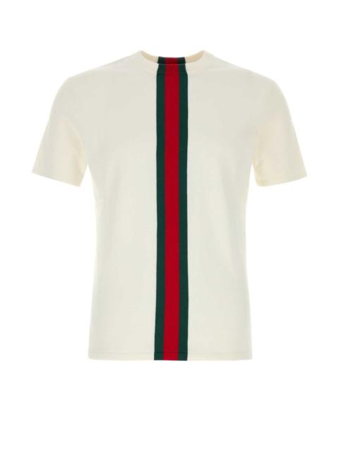 GUCCI Gucci Men White Knit T-Shirt