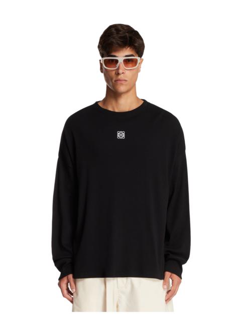 Black Anagram Long-Sleeve T-Shirt