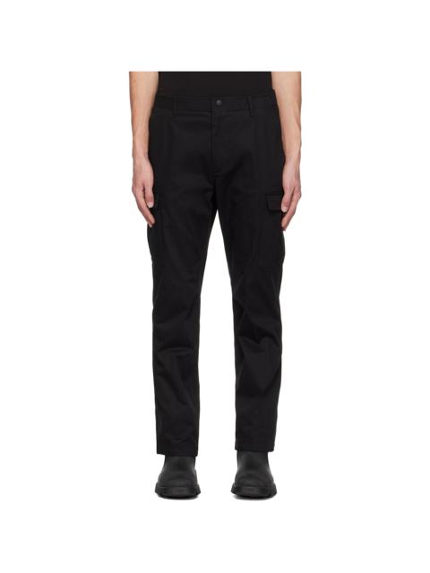 Moncler Black Logo Patch Cargo Pants