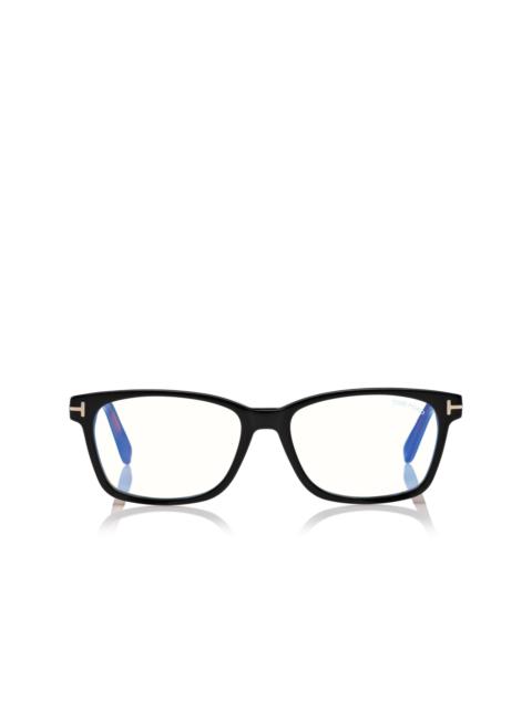 TOM FORD BLUE BLOCK CLASSICAL RECTANGULAR OPTICALS