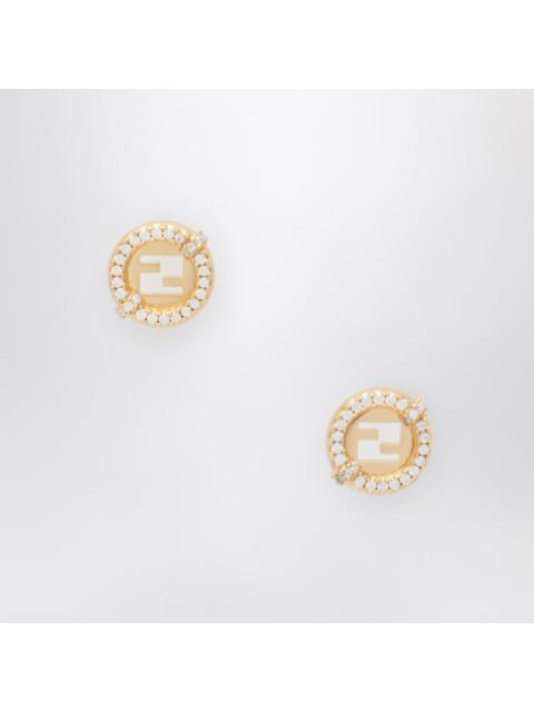 FENDI Fendi Gold-Coloured Everround Earrings Women