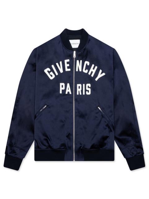 Givenchy COUTURE SEAM BOMBER - NAVY