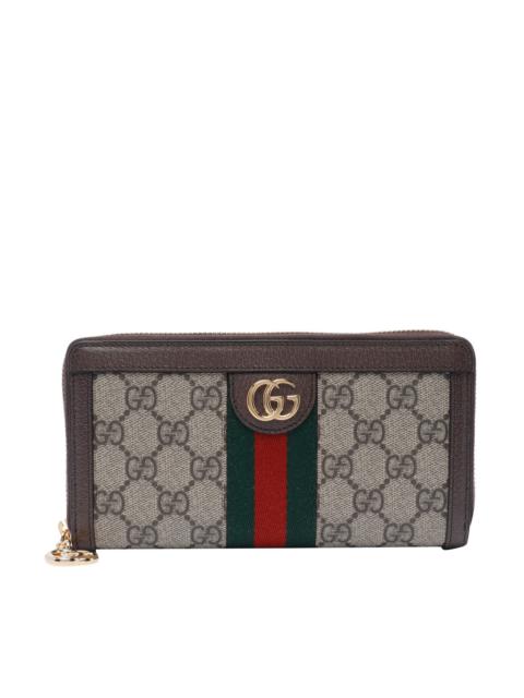 Gucci Women Ophidia Gg Zipped Wallet