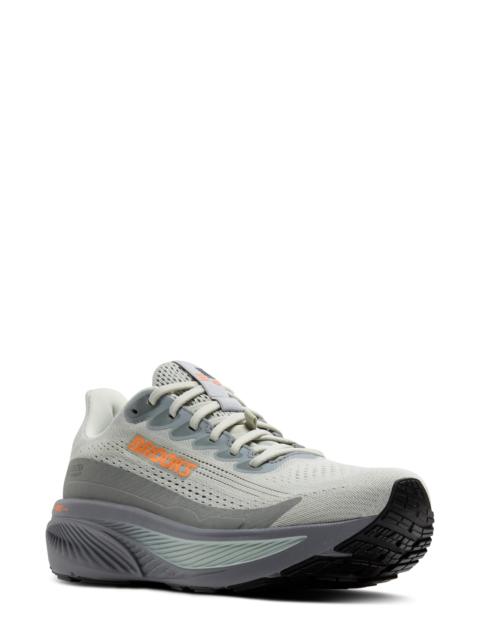 BROOKS Brooks Ghost 17 GTX Gore-Tex® Waterproof Running Shoe in Smoke/Primer Grey/Orange at Nordstrom