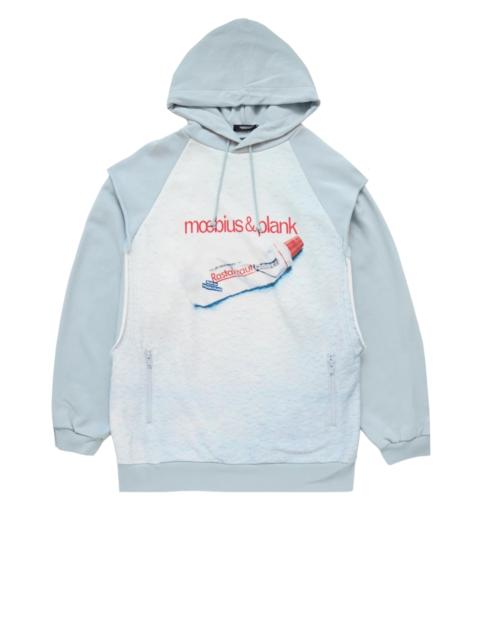 UNDERCOVER Undercover Moebius & Plank Hoodie Light Blue