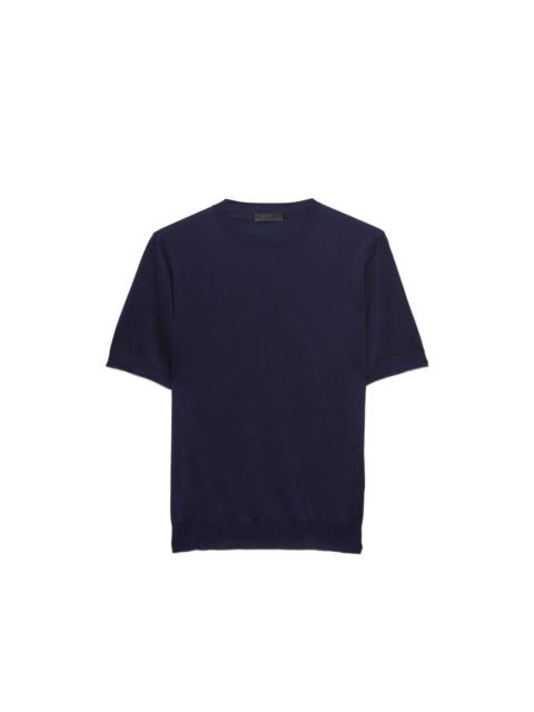 Prada Prada Blue T-Shirts & Vests - T-Shirts Men