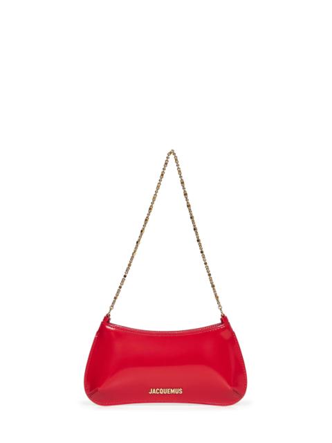 JACQUEMUS Jacquemus Women Red The Small Bisou Chaine Shoulder Bag