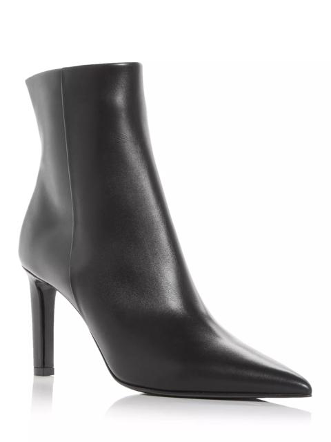 JIMMY CHOO Women's Frankie 85 Croc Embossed Booties