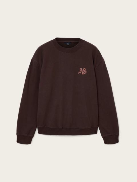 ALLSAINTS ICON BOXY CREW NECK SWEATSHIRT