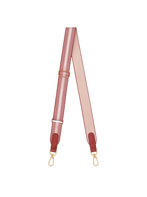Longchamp Shoulder strap Pink Tea - Canvas