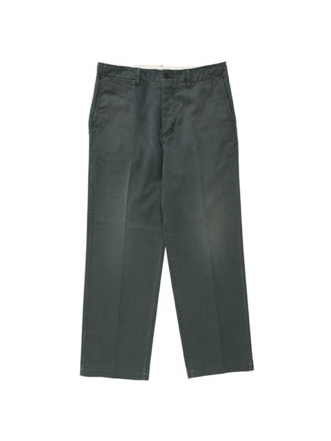 visvim FIELD CHINO PANTS DMGD GREEN