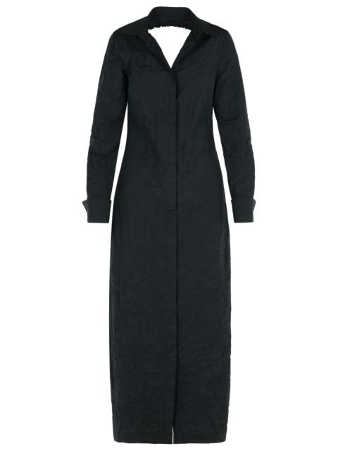 Max Mara Max Mara 'Rovigo' Black Cotton Blend Dress Women