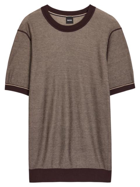 Stüssy Stussy S Talk Pigment Dyed Tee 'Black' - 1904858 BLAC