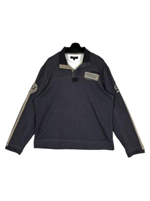 Other Designers Vintage Next Polo MilitaryStyle Issue Division003 Sweatshirt