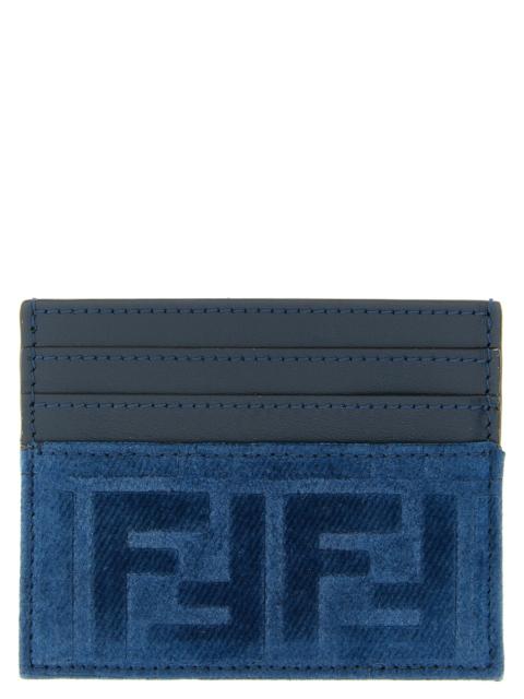 FENDI Fendi Women Ff Denim Card Holder