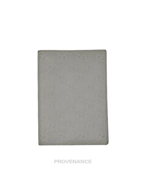 Gucci Notebook Cover - Ivory Guccissima Leather