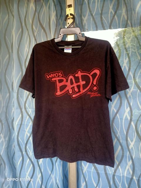 Other Designers Vintage - Michael Jackson who's Bad Album Tee vtg
