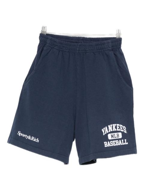 Sporty & Rich Sporty & Rich Logo-print Shorts