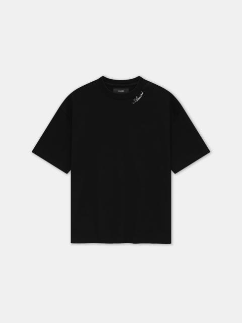 AMIRI AMIRI SCRIPT SKATER TEE