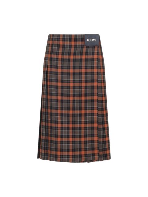 Loewe Pleated Skirt Women