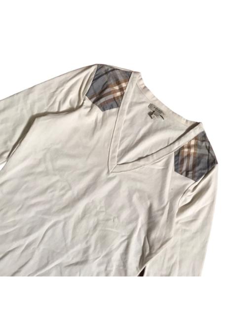 Burberry Burberry V Neck T-shirt