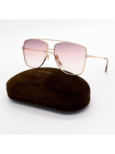 TOM FORD NEW TOM FORD REGGIE TF838 28F WOMEN SUNGLASSES FT0838/S 28F