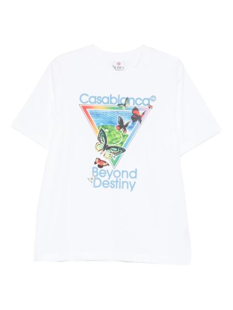 CASABLANCA graphic cotton T-shirt