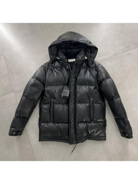 SAINT LAURENT Saint Laurent Leather Puffer in XS