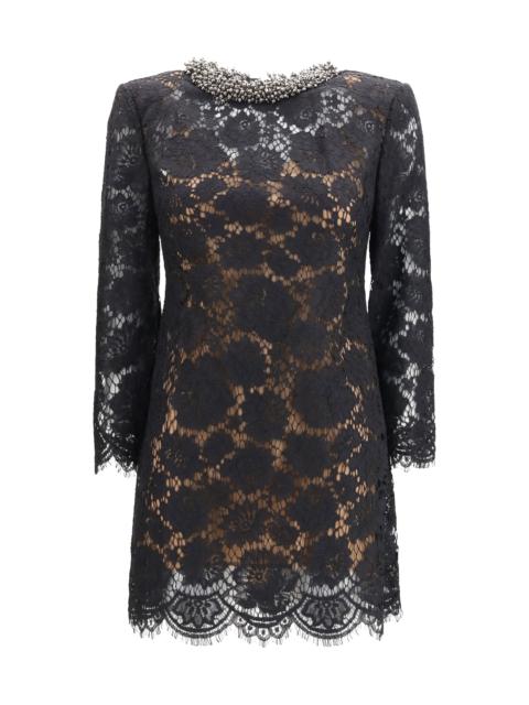 self-portrait Self-Portrait Women Lace Long Sleeve Mini Dress