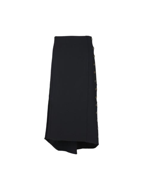 Givenchy Black Midi Skirt