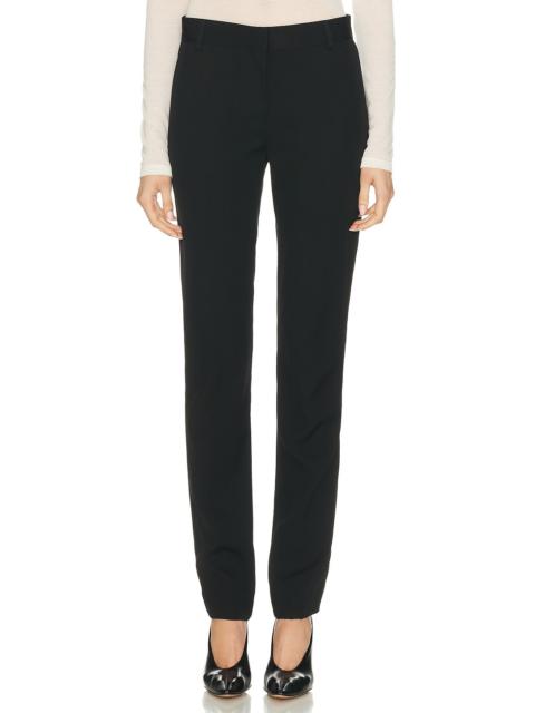 TOTEME Low-Waist Slim Evening Trouser