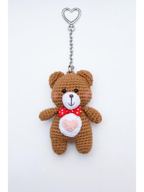 GUIZIO BLUSHIE BEAR BAG CHARM
