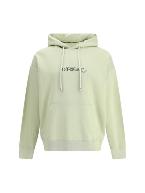 Off-White Off-White Men Logo-Embroidered Hoodie
