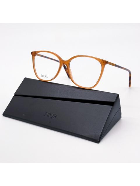 Dior NEW Dior Brown Havana Eyeglasses, Women Dior Mini CD S6I