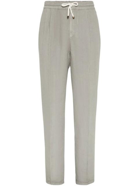 Brunello Cucinelli Brunello Cucinelli Men Leisure Fit Pants With Drawstring