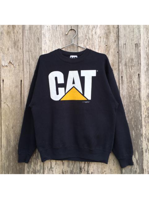 Other Designers Vintage - Vintage Cat Caterpillar Crewneck Sweatshirt Big Logo