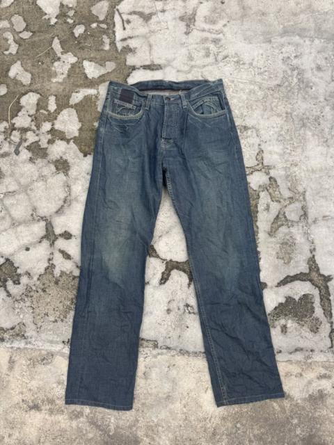 Rick Owens Rare Rick Owens Slab Denim Washed Waxed Black Jeans