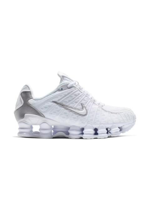 Nike Shox TL "White/Metallic Silver/Max Orange" Women's Shoe