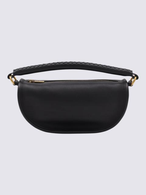 Burberry Burberry Black Leather Clip Shoulder Bag