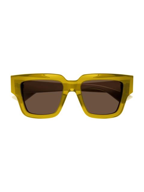 Bottega Veneta Bv1276s-004 - Yellow Sunglasses