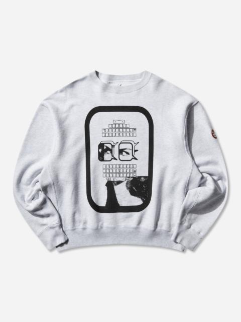 Cav Empt Men's MD 00-38 Crewneck Sweatshirt Grey