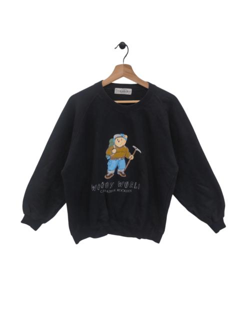 Other Designers Designer × Vintage - 90s Woody World Canadian Rookies Raglan Sweatshirt