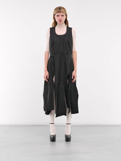Comme Des Garçons Cut-Up Midi Dress