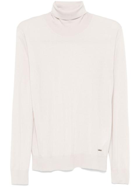 Brioni Brioni Men Cashmere And Silk Turtle-Neck Sweater