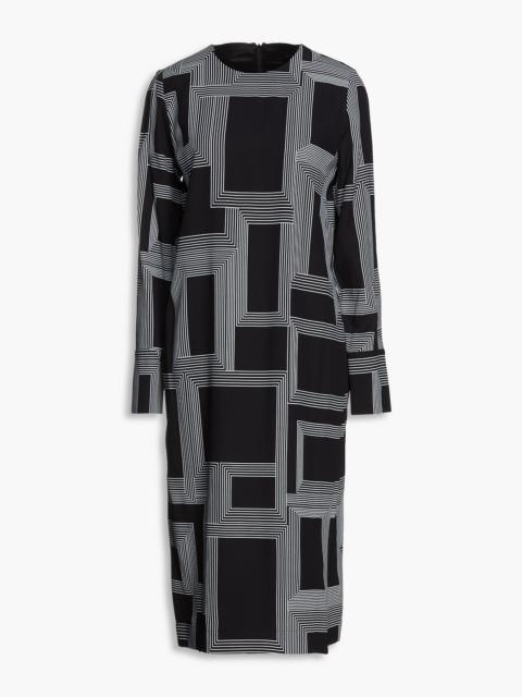 JOSEPH Darlan printed crepe midi dress