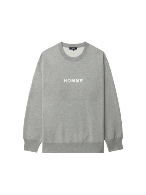 homme-print sweatshirt
