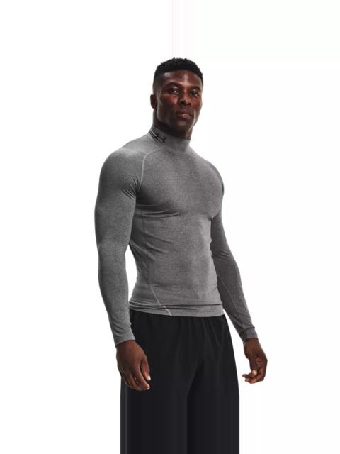 Under Armour Men's HeatGear Mock Neck Long Sleeve Compression Shirt